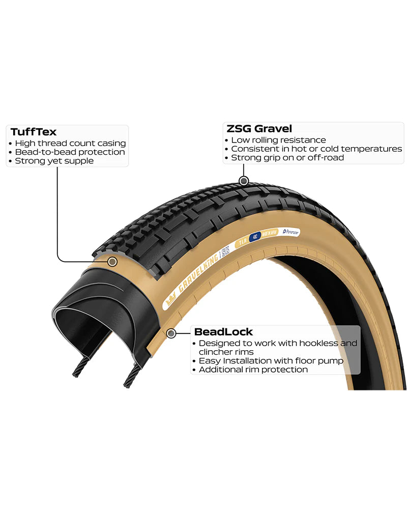 Panaracer GravelKing SK Tubeless Gravel Tyre - 2nd Gen