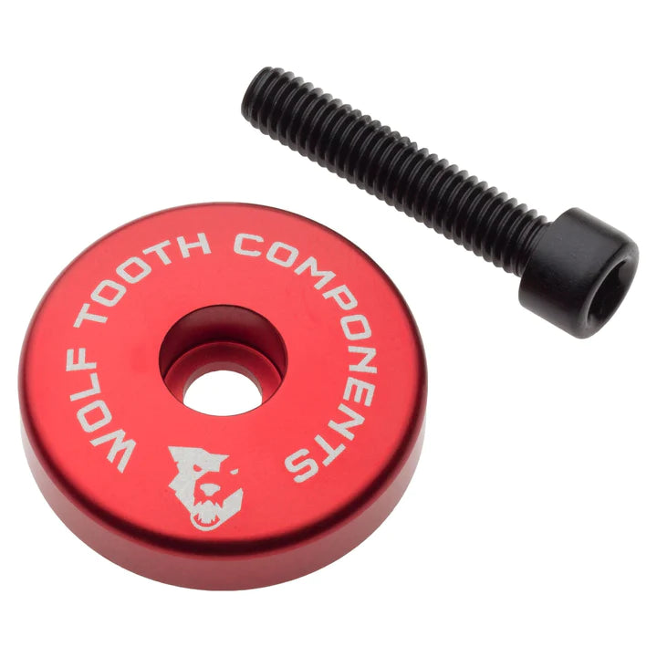 Wolf Tooth Ultralight Stem Cap with Integrated Spacer 5mm