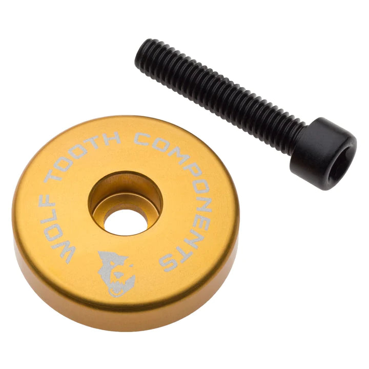 Wolf Tooth Ultralight Stem Cap with Integrated Spacer 5mm