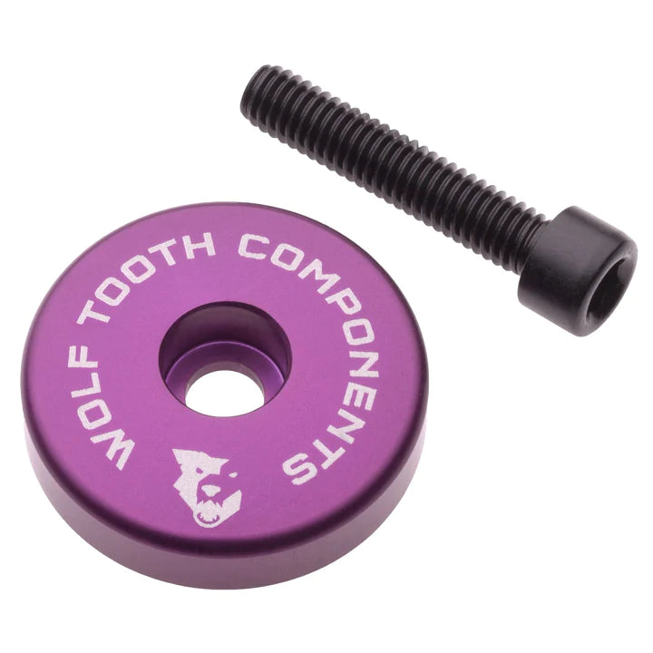 Wolf Tooth Ultralight Stem Cap with Integrated Spacer 5mm