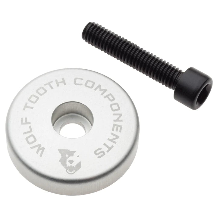 Wolf Tooth Ultralight Stem Cap with Integrated Spacer 5mm