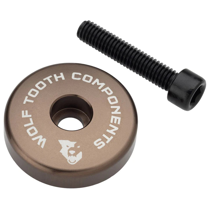 Wolf Tooth Ultralight Stem Cap with Integrated Spacer 5mm