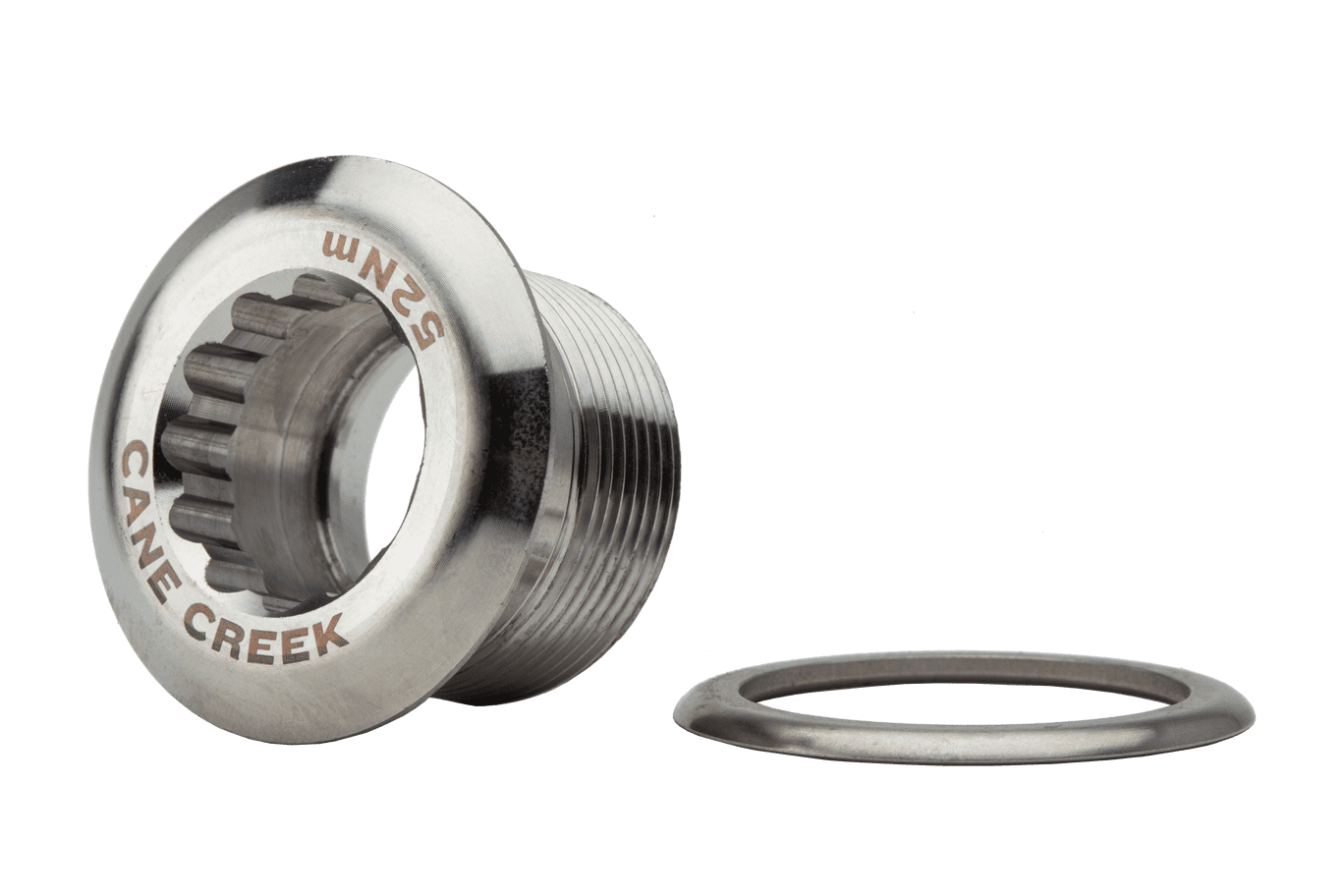 CANE CREEK CRANKS EEWINGS MOUNTAIN 30MM SPINDLE-BRUSHED TITANIUM