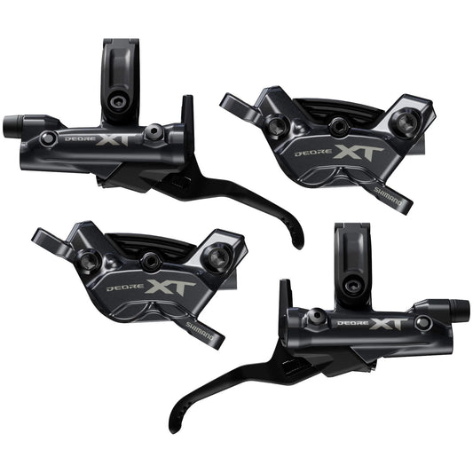 Shimano Deore M8220 XT Hydraulic Disc Brake - 4 Piston (Front & Rear)